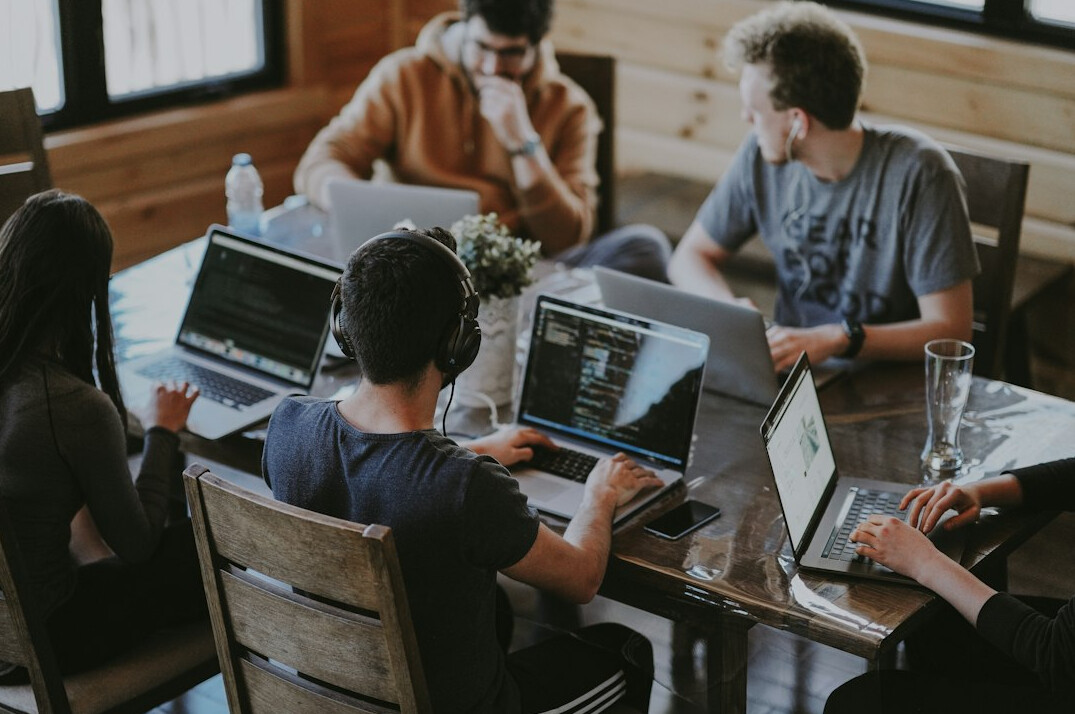 corporate team collaboration