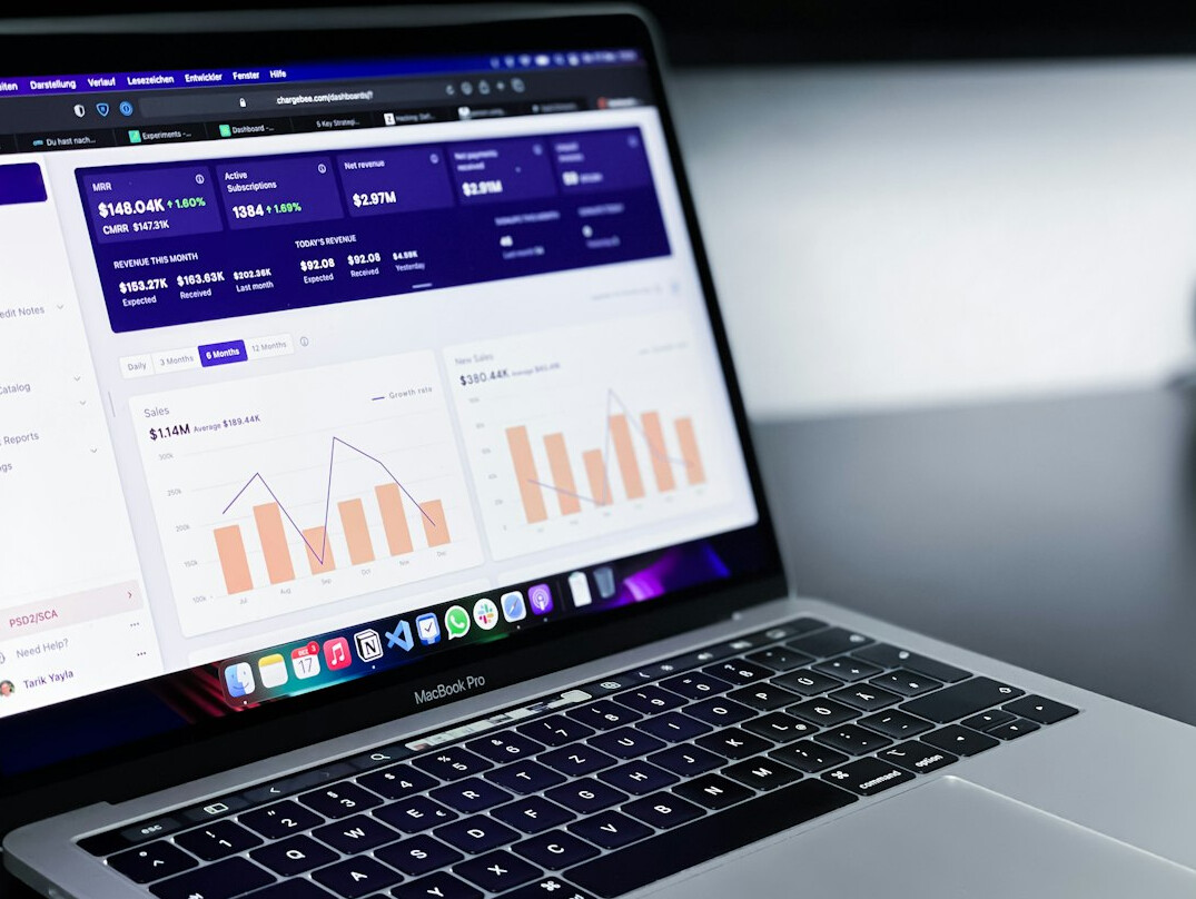 corporate software dashboard